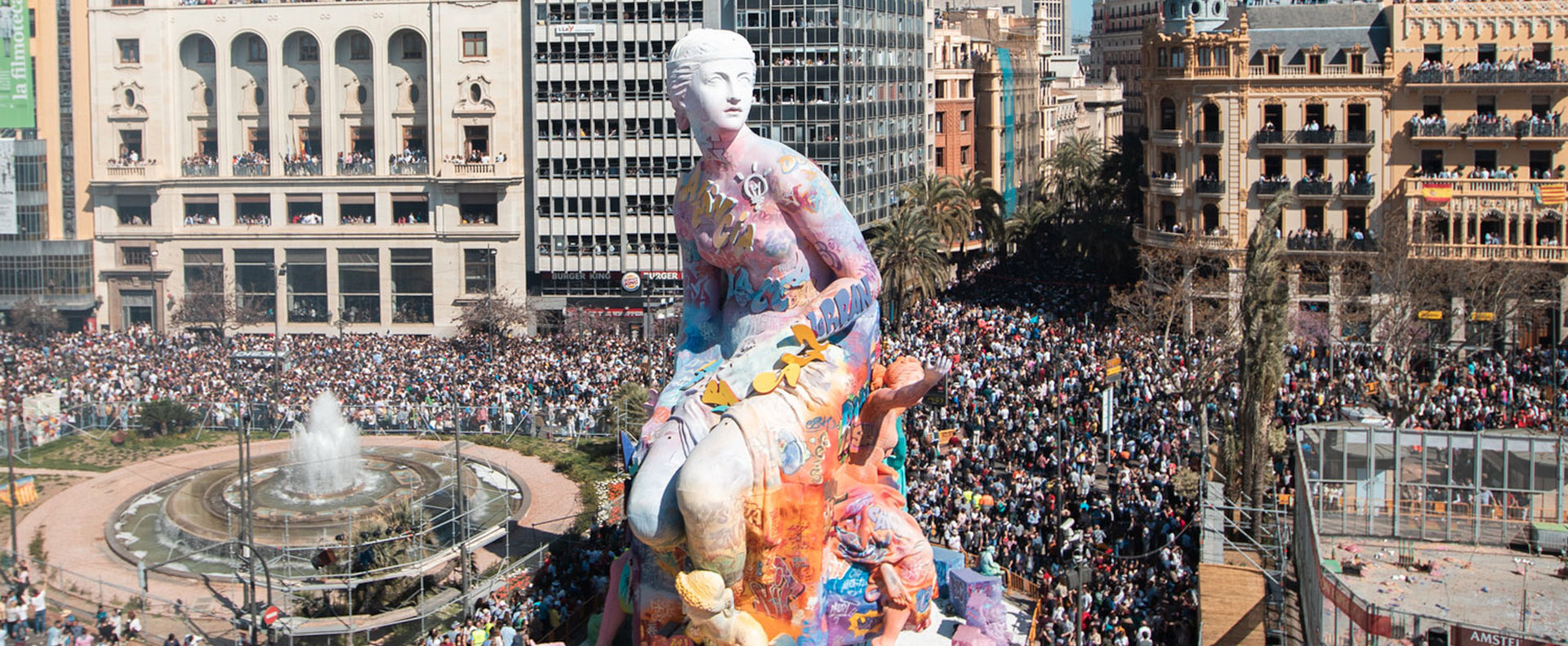 Las Fallas festival, Valencia